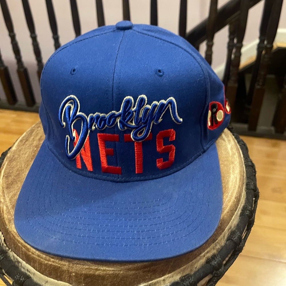 Blue Mitchell & Ness Brooklyn Nets Pro Era Snap Back.